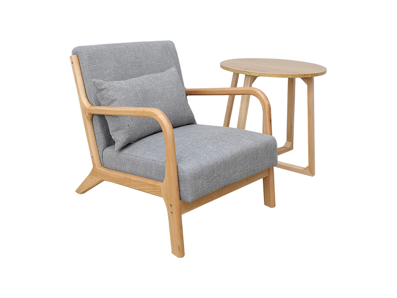 Moderni Leather-sensus sella cum armis lignis, cubiculum exedra, supellectilem tectis YQ-K2001