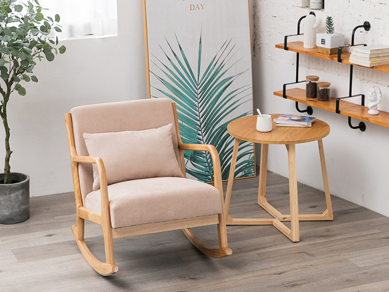 Moderni Fabricae gestationis Cathedra, lignum rocker YQ-K2002