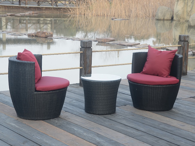 Rattan Stibadium Set YQR-173a