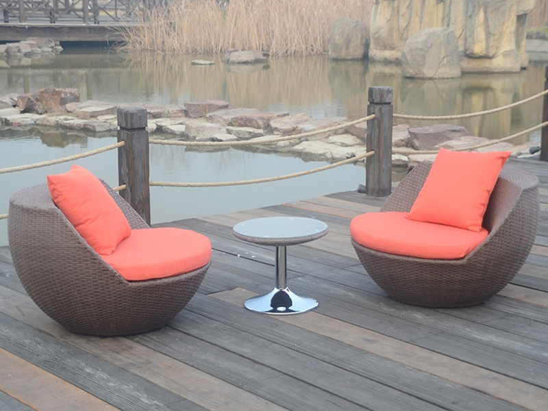 Rattan Stibadium Statuto YQR-176a